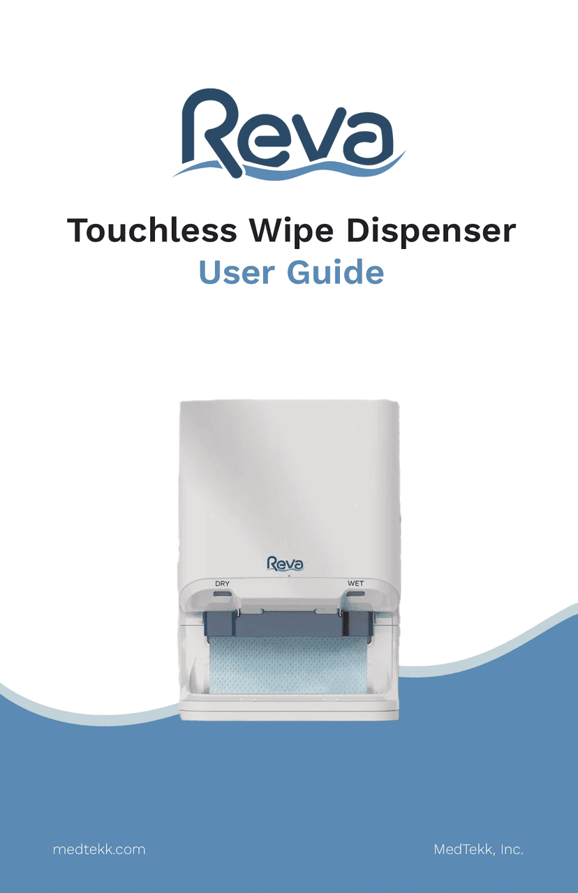 Reva Wipe Dispenser User Guide - User Manual Design Services by Waypager