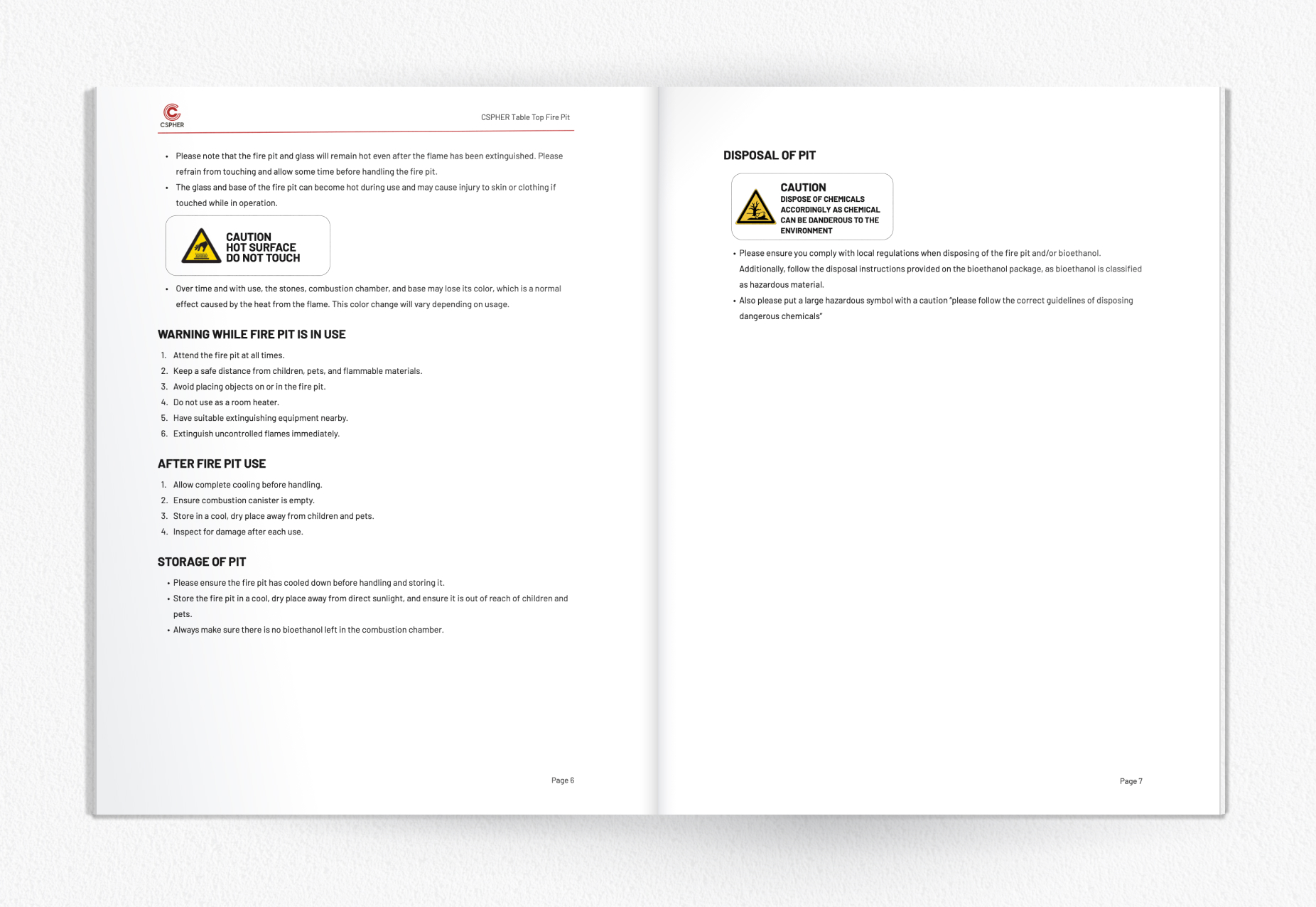 User manuals - CSPHER - View 2 by Waypager