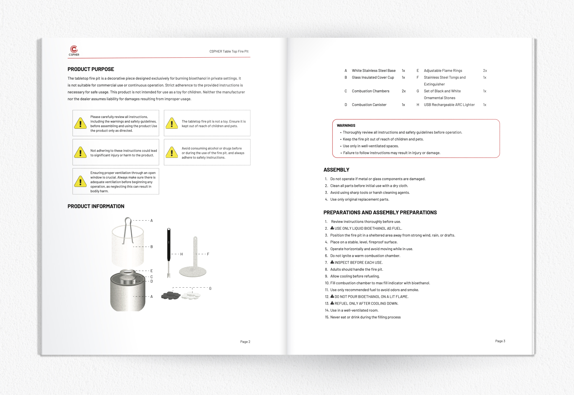 User manuals - CSPHER - View 1 by Waypager