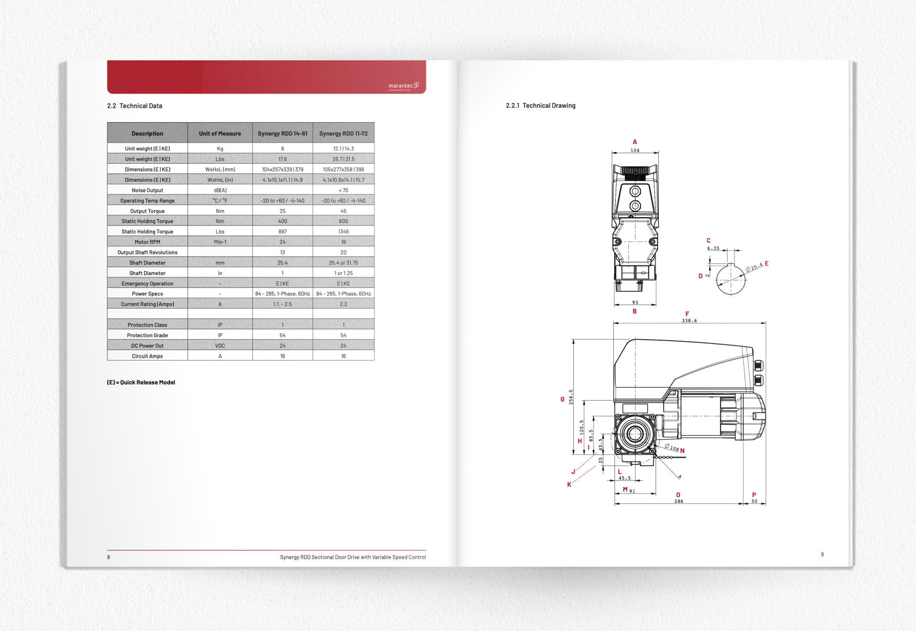 User manuals - MARANTEC - View 1 by Waypager